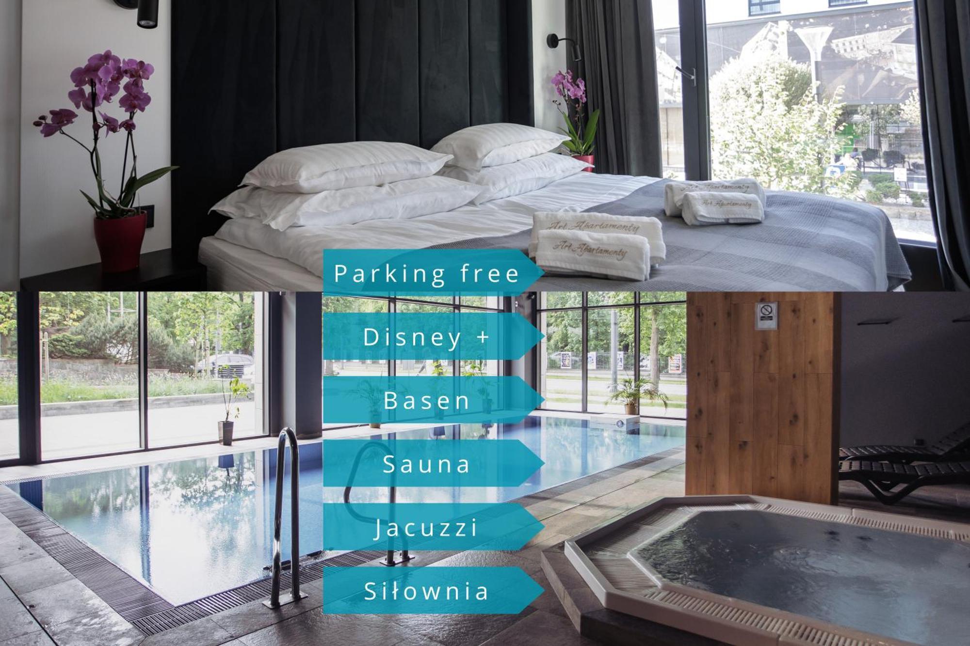 Art Apartamenty II Basen & Spa W Centrum Z Balkonem, Faktura Vat 루블린 외부 사진